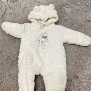 Winnie The Pooh Baby Onesie Jacket